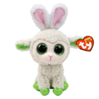 Beanie Boos Mary Lamm (med öron) - TY Gosedjur