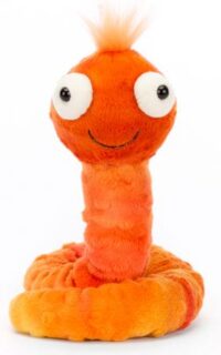 Daggmasken Winston Worm - Jellycat