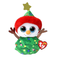 Beanie Boos Garland Snögubbe (grön) - TY Gosedjur