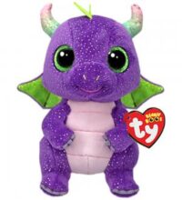 Beanie Boos Daphne lila drake - TY Gosedjur