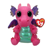 Beanie Boos Spitfire cerise drake - TY Gosedjur