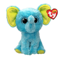 Beanie Boos Trunkles blå elefant - TY Gosedjur